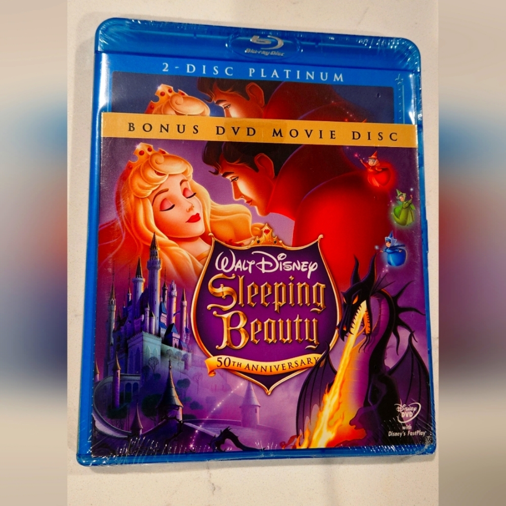 Disney Sleeping Beauty 50Th Anniversary Blu-Ray